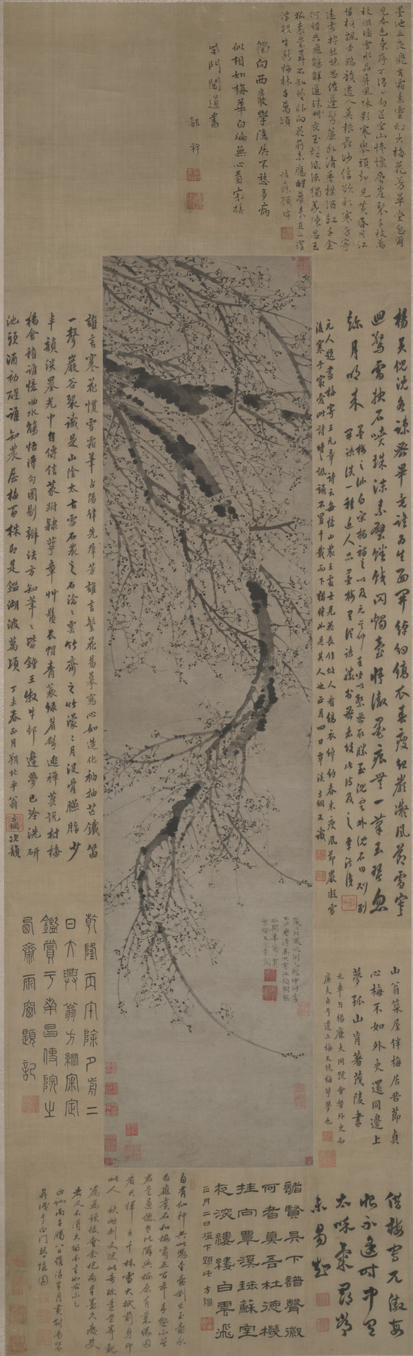 Ink Plum by Wang Mian
