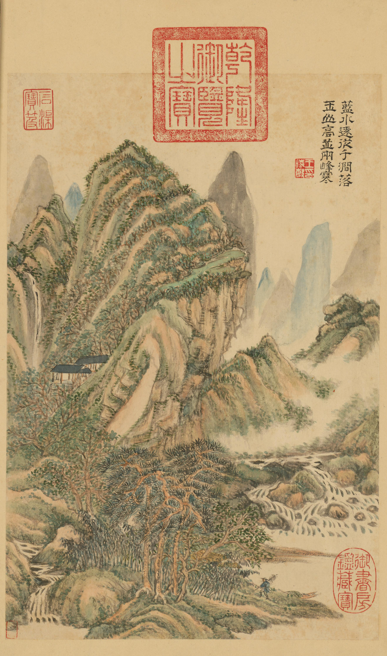 Album after Du Fu's Poems by Wang Shimin