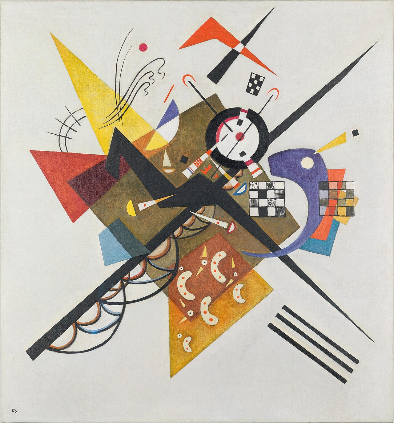 On White II by Wassily Kandinsky