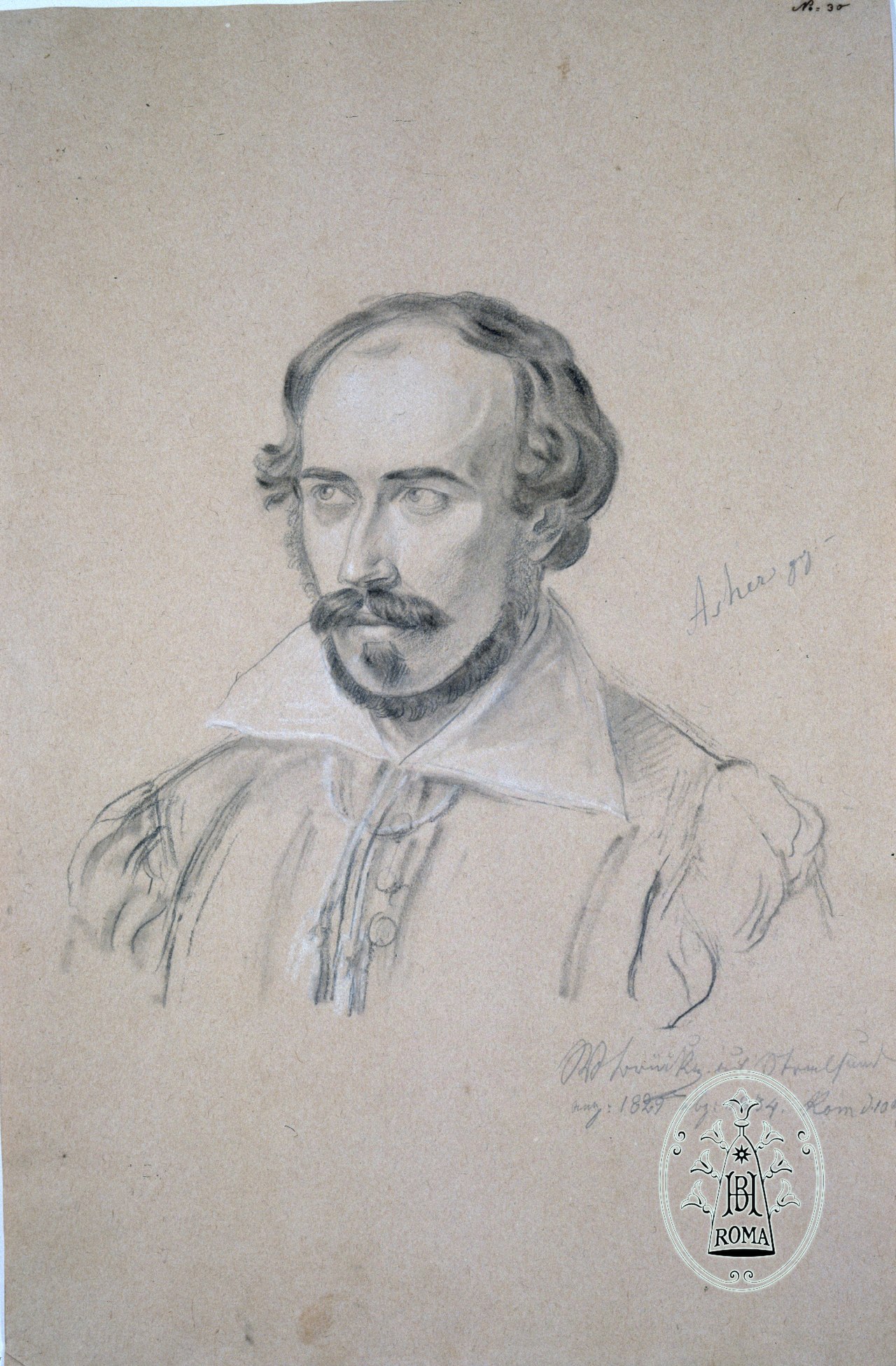 Portrait of Wilhelm Brücke