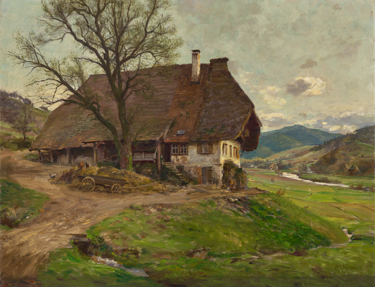 Black Forest House by Wilhelm Hasemann