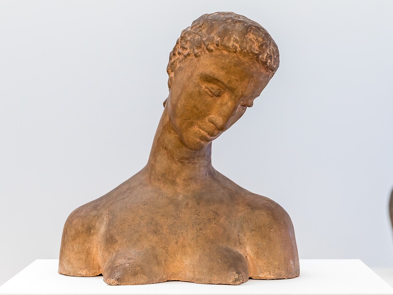 Woman with Head Bowed by Wilhelm Lehmbruck