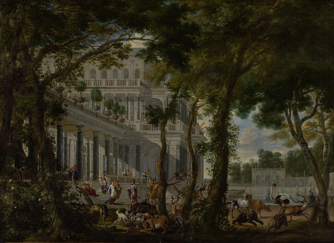 Ulysses at the Palace of Circe by Wilhelm Schubert van Ehrenberg