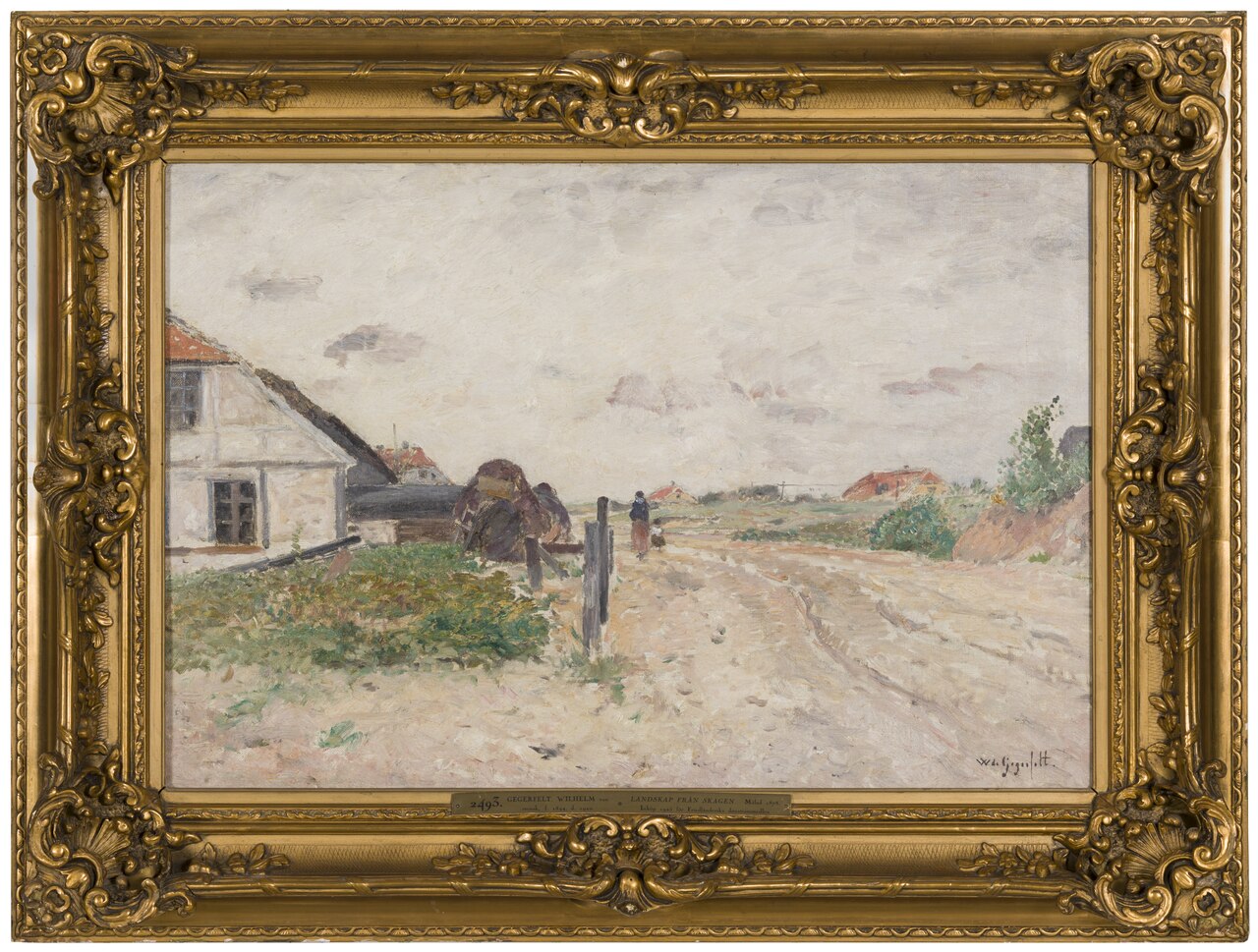 Landscape from Skagen by Wilhelm von Gegerfelt