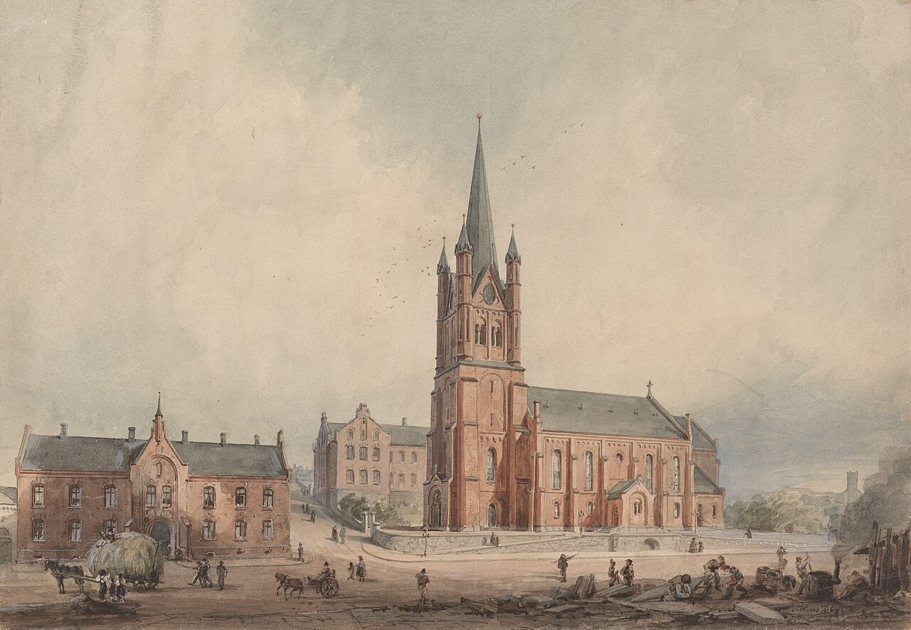Design for Buildings in Grønland by Wilhelm von Hanno