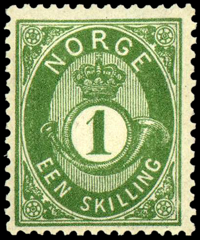Post horns on stamps by Wilhelm von Hanno