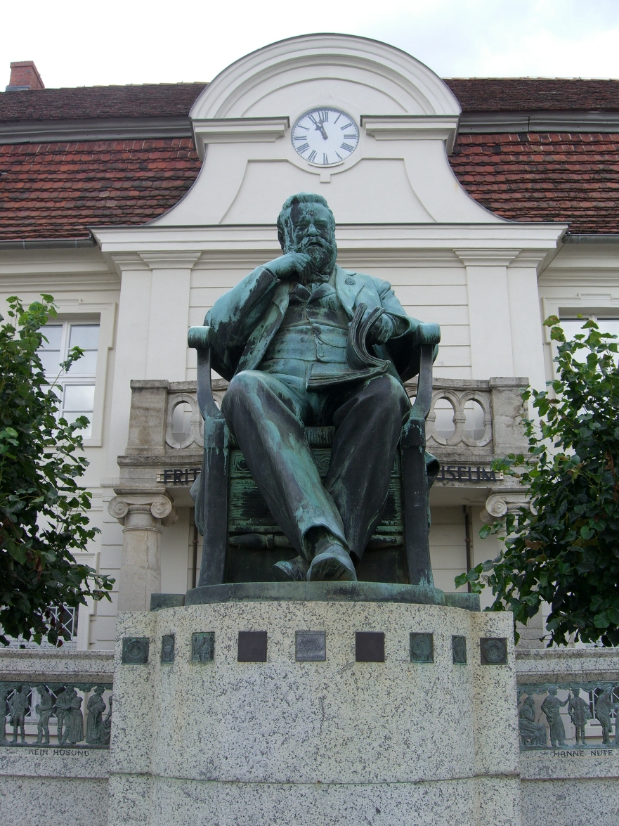 Fritz Reuter Memorial by Wilhelm Wandschneider