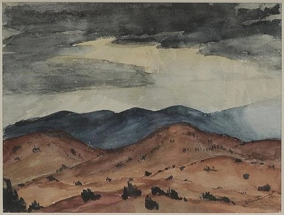 Mountains and Desert by Will Shuster