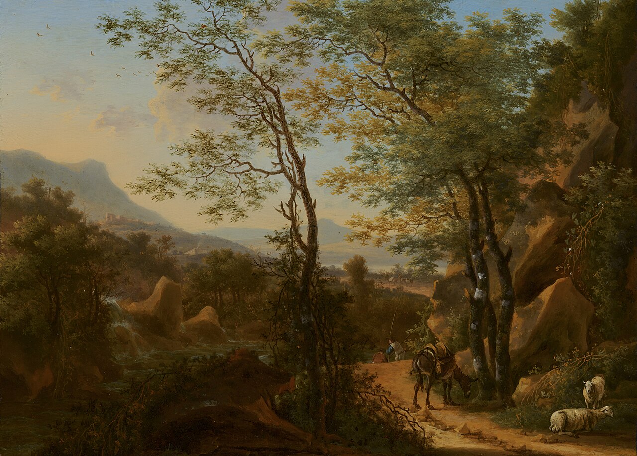 Mountainous Landscape in Italy by Willem de Heusch