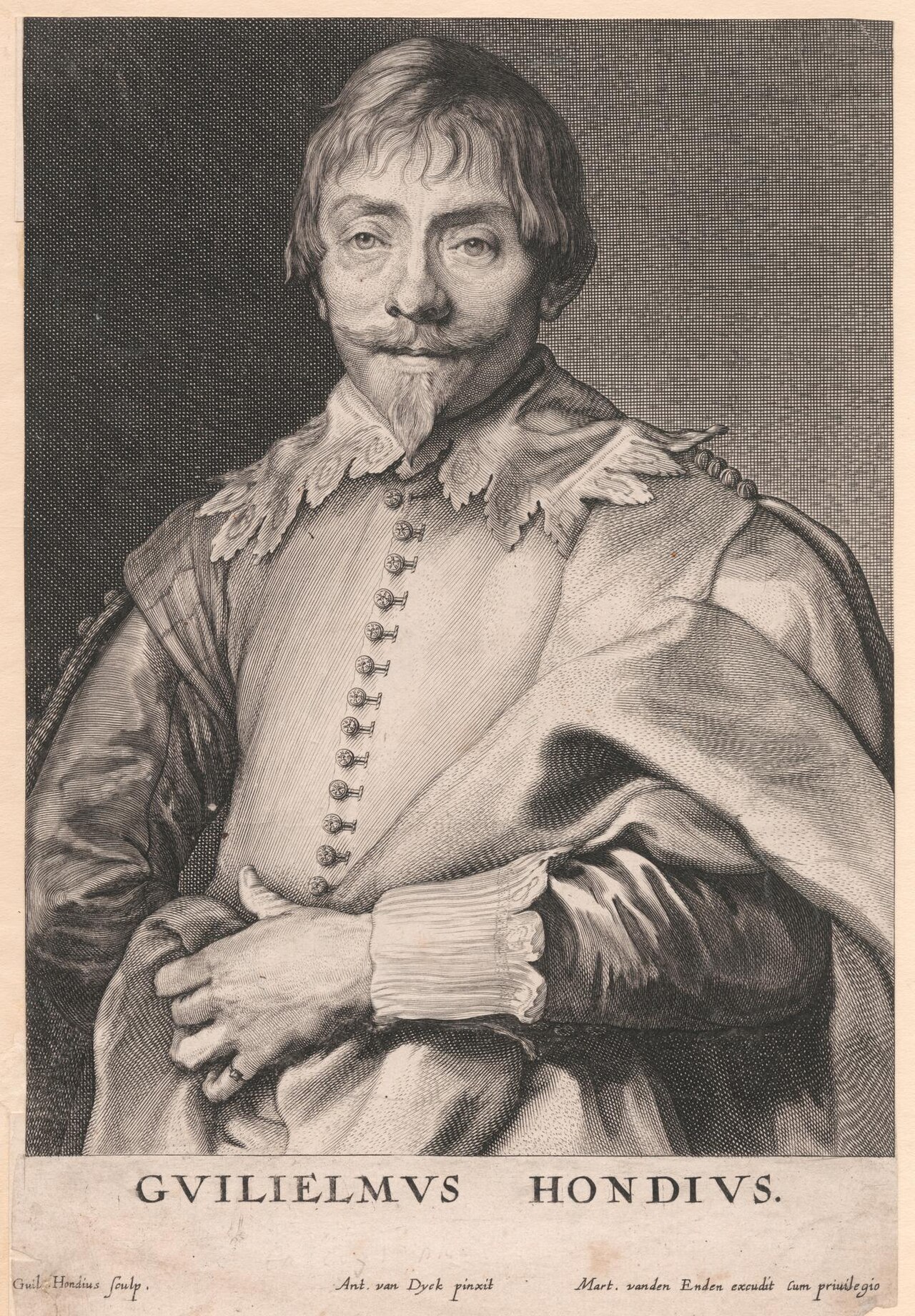 Guilielmus Hondius by Willem Hondius