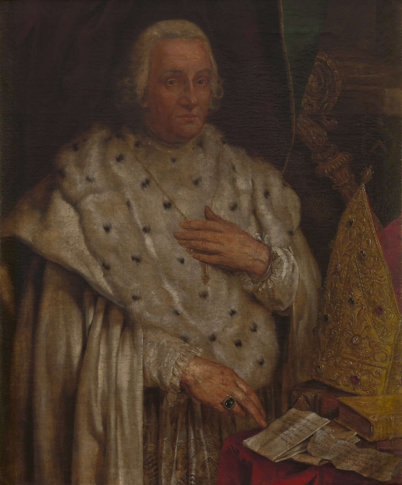 Godefried Hermans, Abbot of Tongerlo by Willem Jacob Herreyns