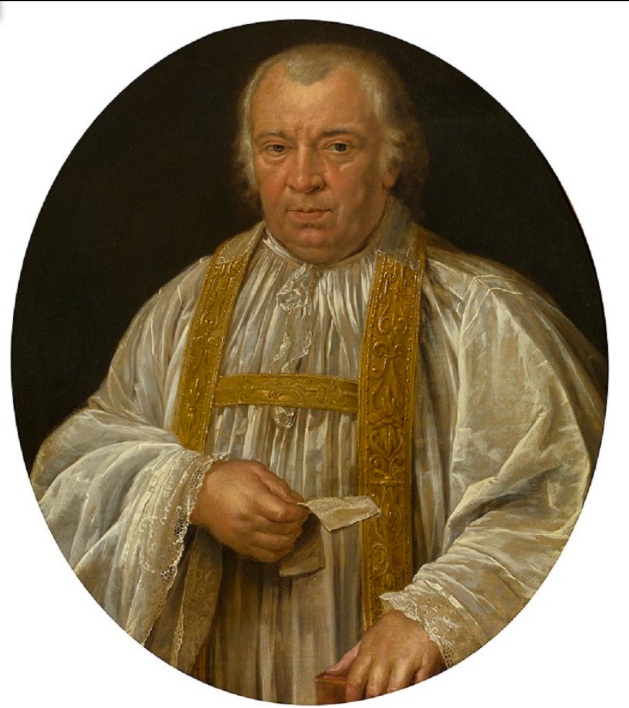 Portrait of the Priest Jean-Jacques De Brandt by Willem Jacob Herreyns