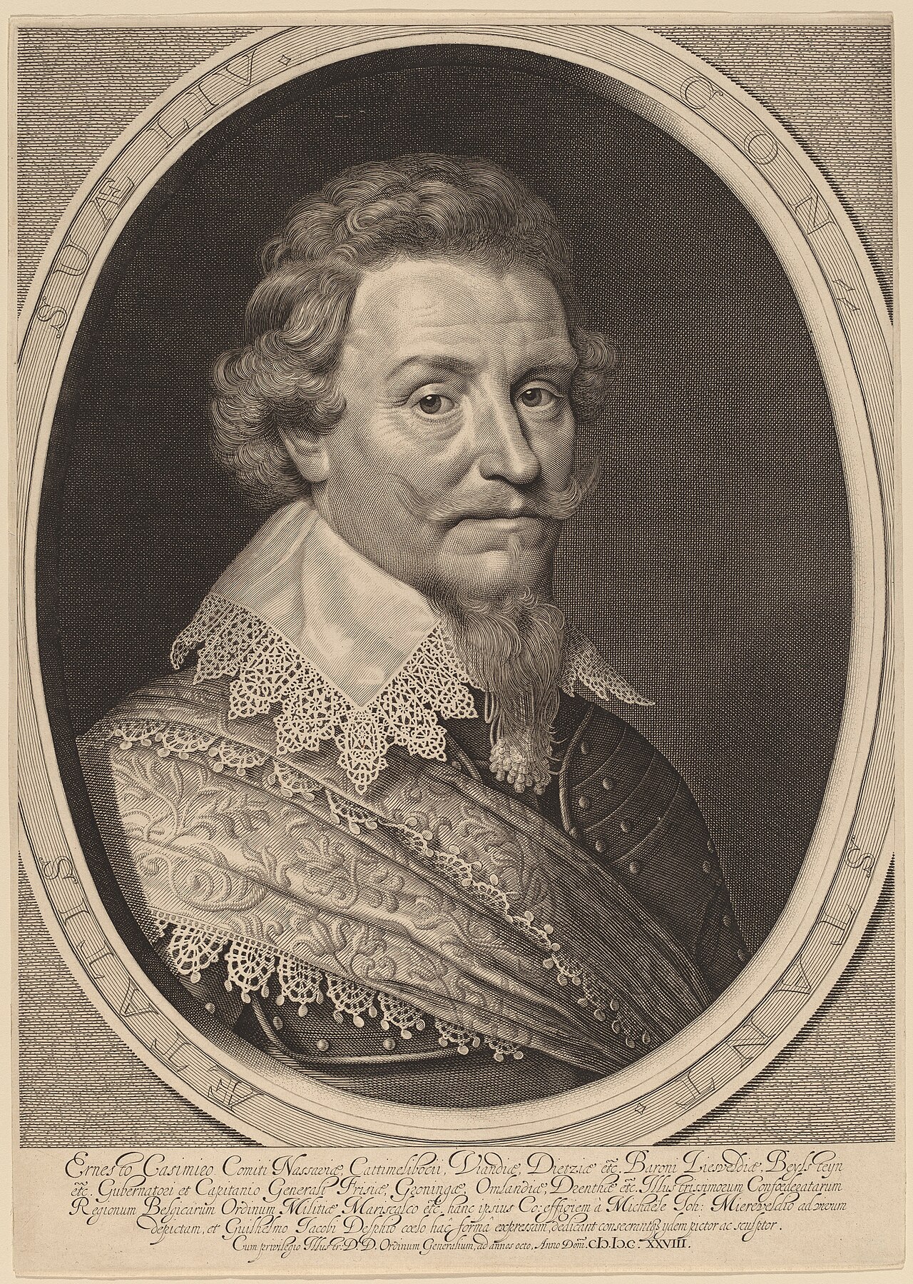 Ernest Casimir, Count of Nassau-Dietz by Willem Jacobsz Delff