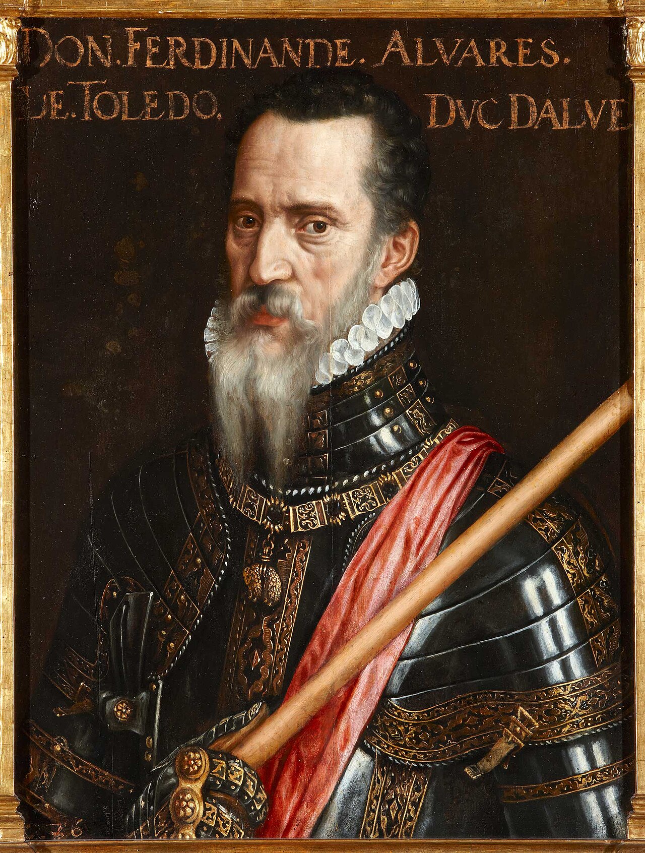 Portrait of Ferdinand Alvarez de Toledo, Duke of Alba (1507-1582) by Willem Key