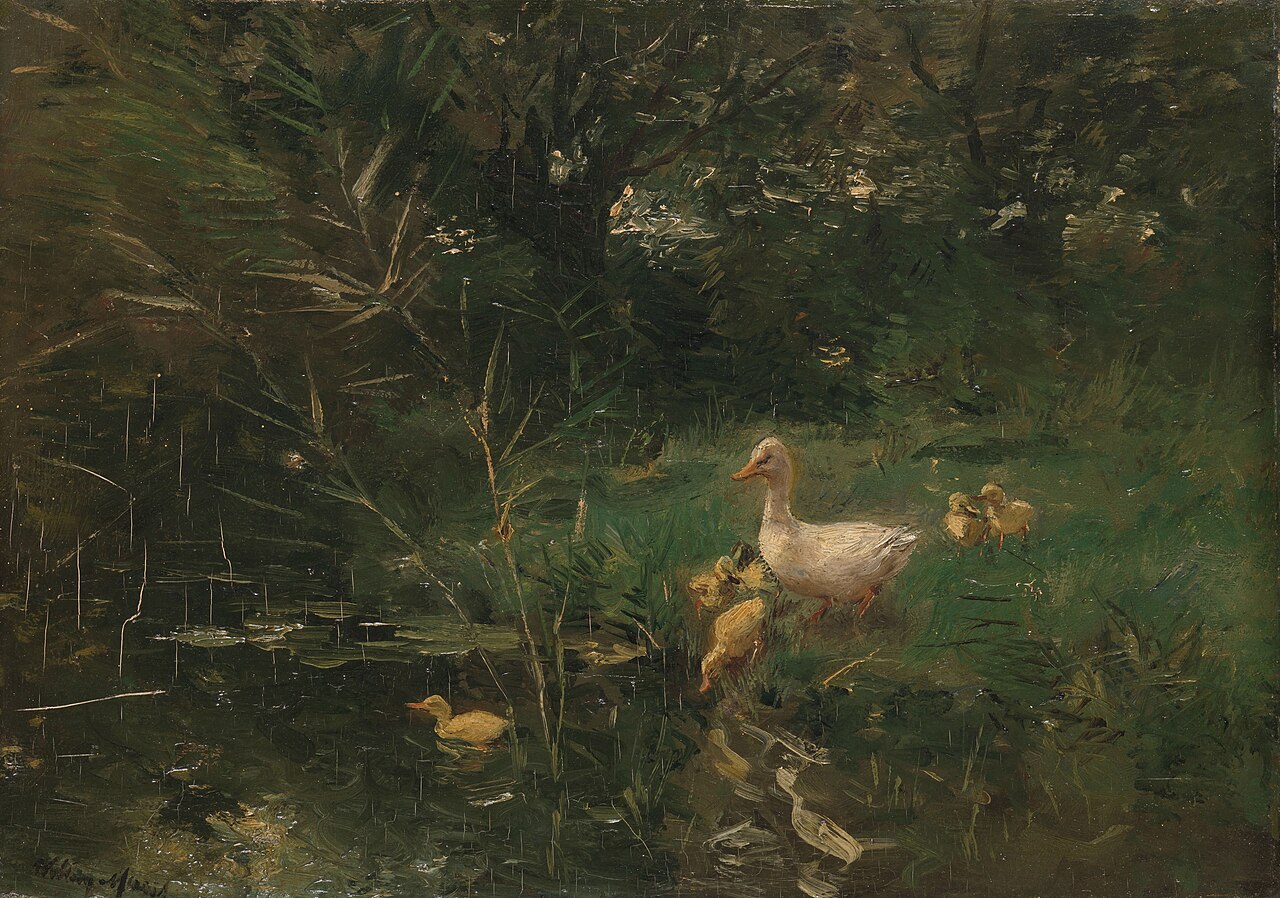 Eendjes by Willem Maris
