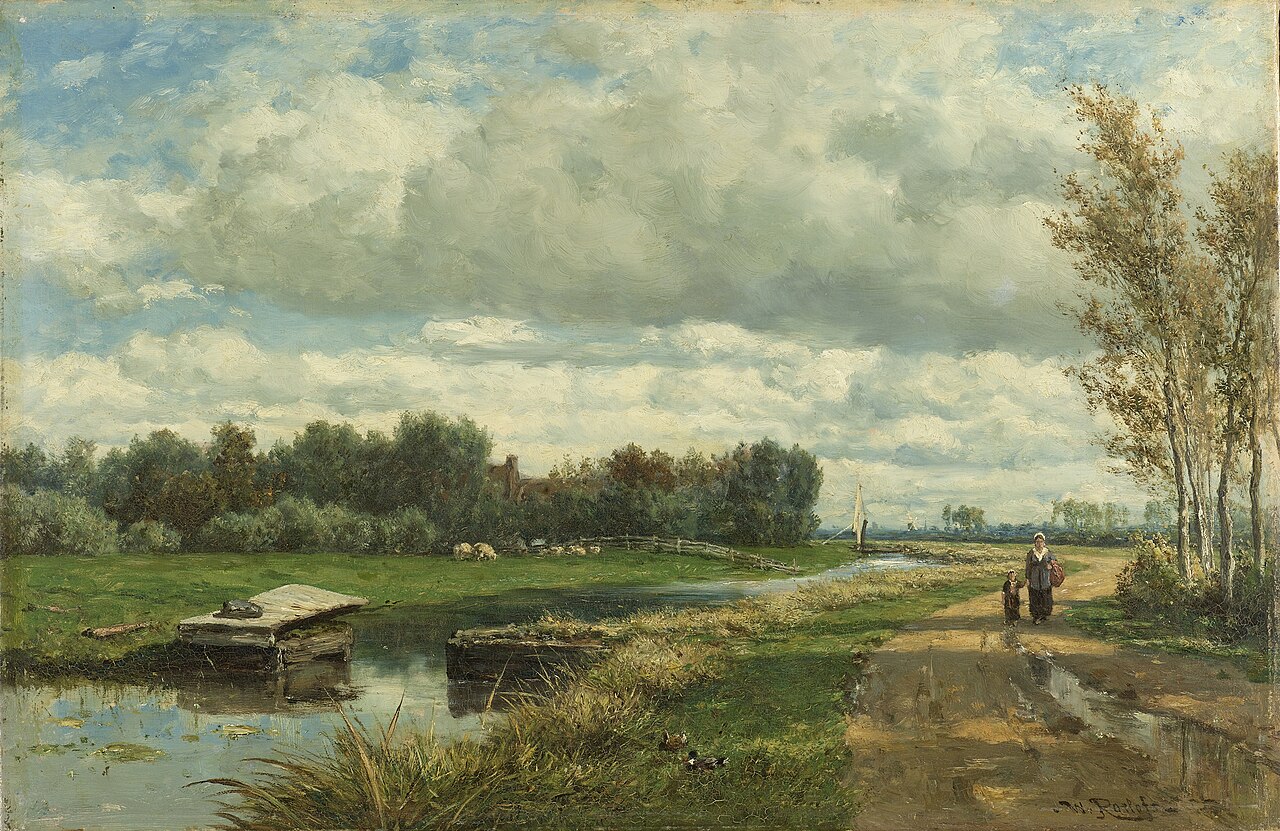 Landscape in the Environs of The Hague by Willem Roelofs