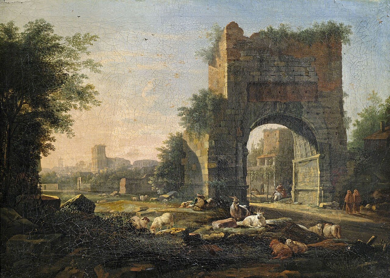 Roman Evening by Willem van Bemmel