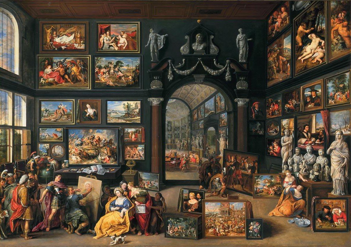 Appelles painting Campaspe by Willem van Haecht