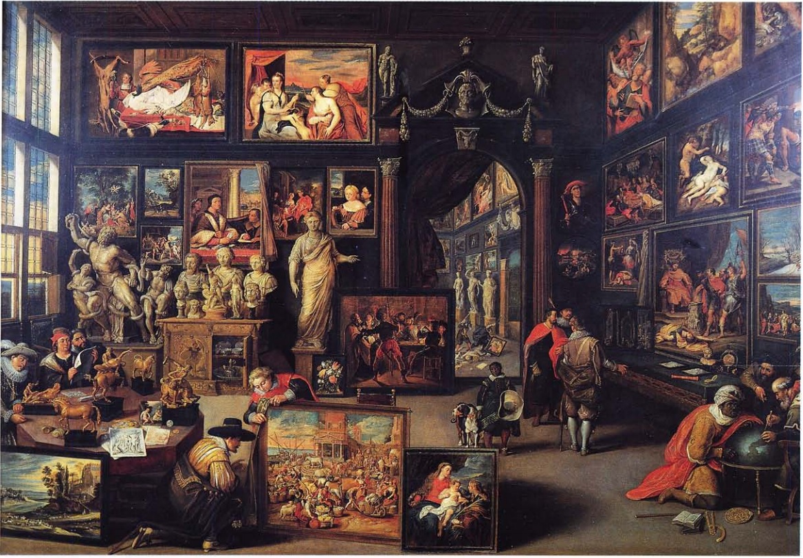 Collection of Cornelis de Geest with Paracelsus by Willem van Haecht