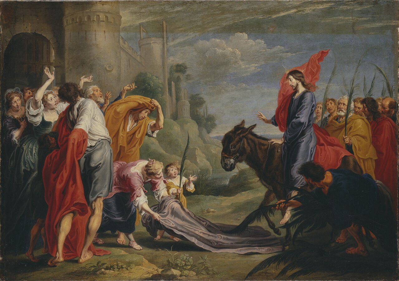 The Entry into Jerusalem by Willem van Herp