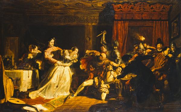 The Murder of David Rizzio by William Allan
