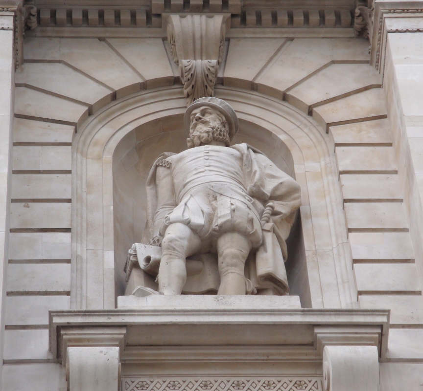 Statue of Thomas Gresham by William Behnes