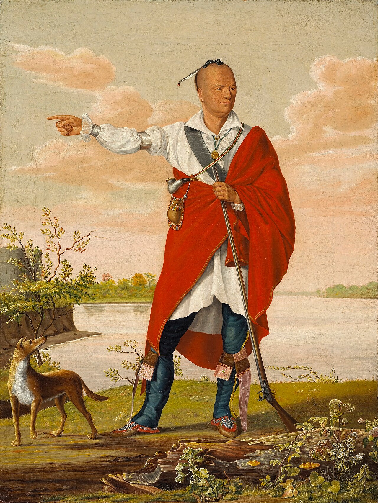 Thayendanegea (Joseph Brant) by William Berczy