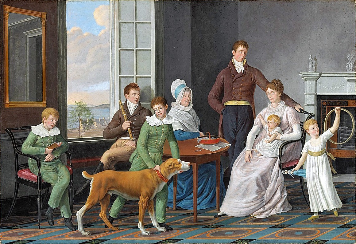 The Woolsey Family by William Berczy