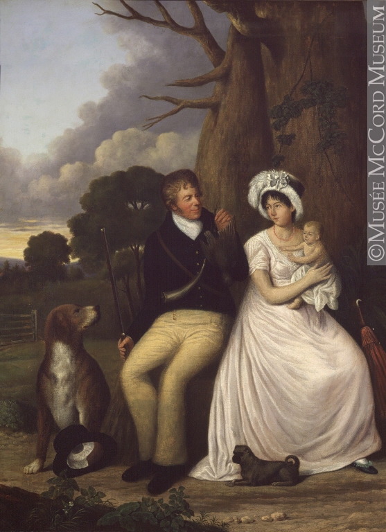 William McGillivray and His Family by William Berczy