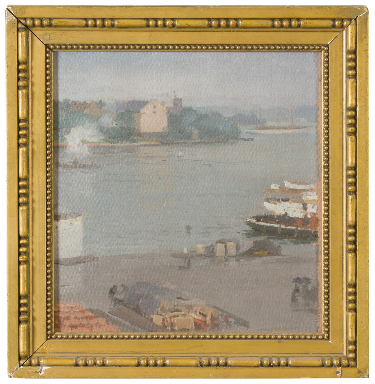 On the Quay by William Blair Bruce