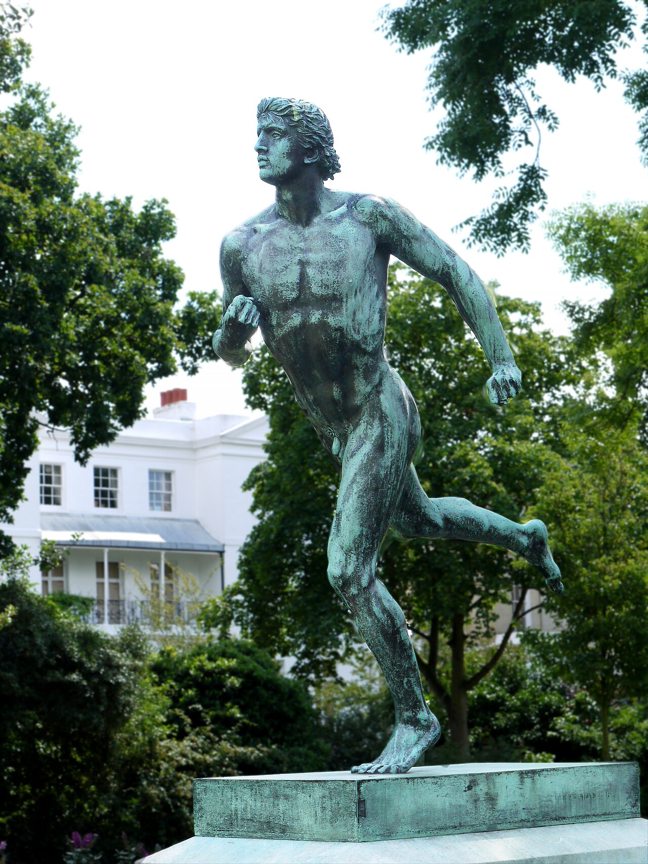 Greek Runner by William Blake Richmond