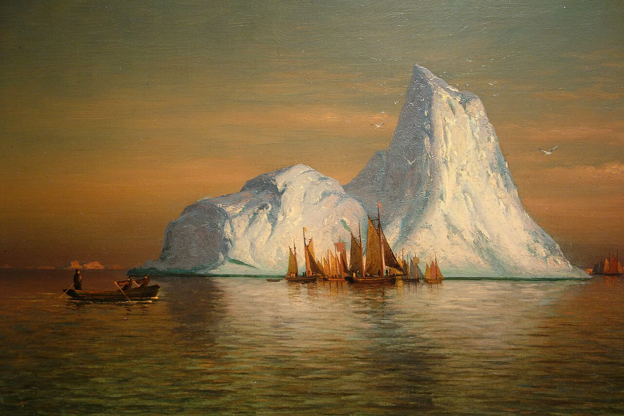 Fishing Fleet off Labrador by William Bradford
