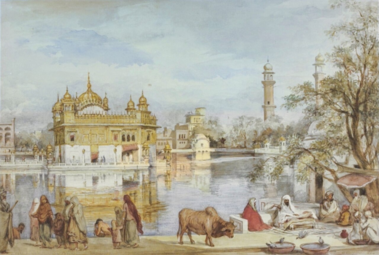 The Golden Temple, Amritsar by William Carpenter