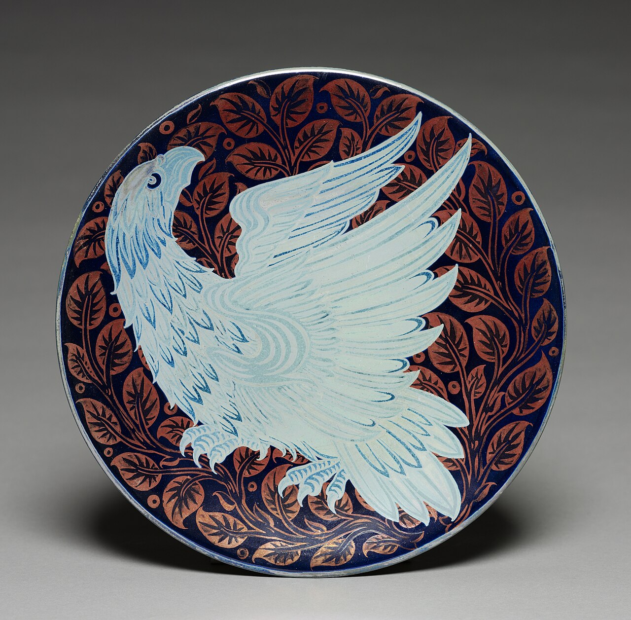 Dish by William De Morgan