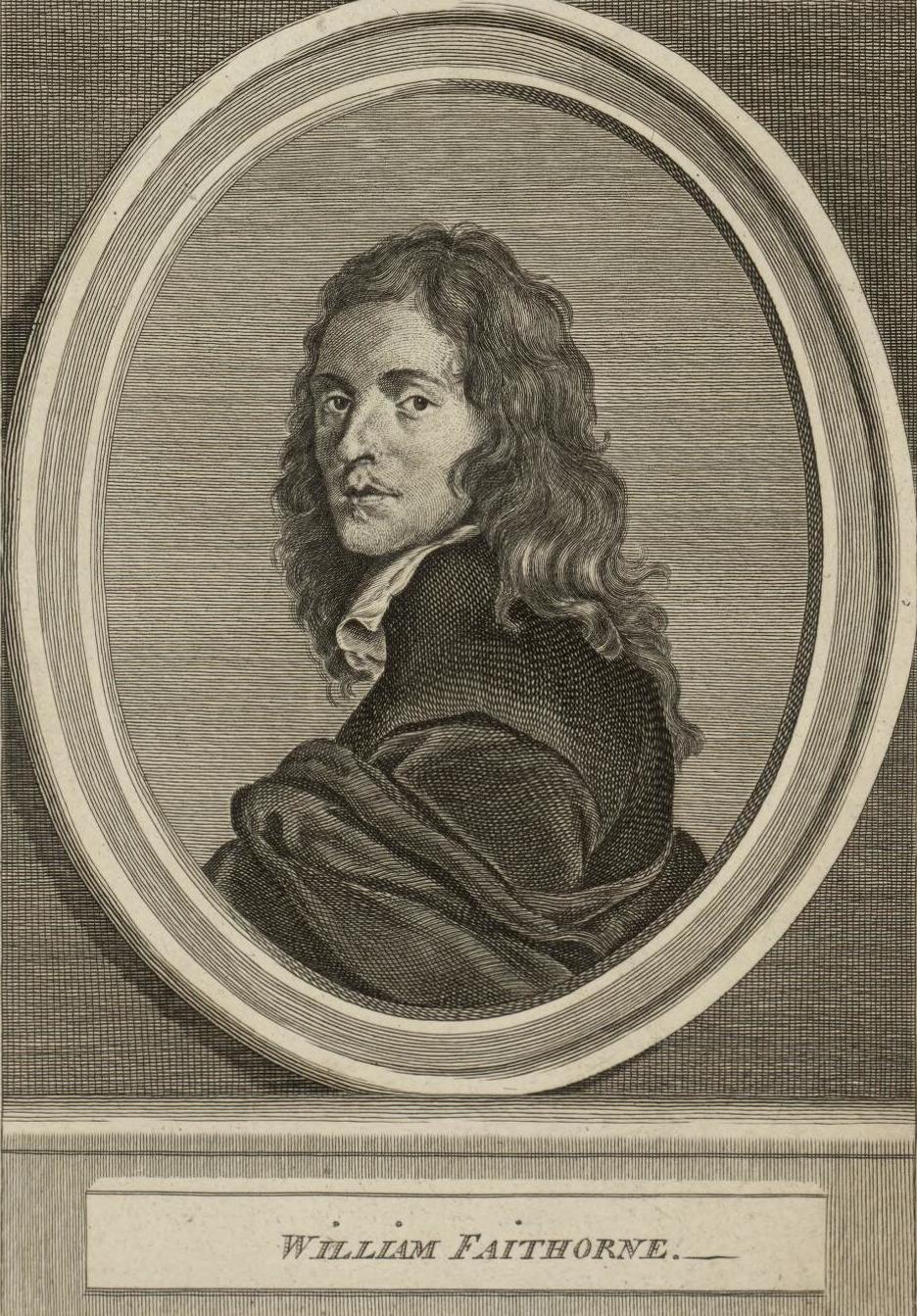 Portrait of William Faithorne