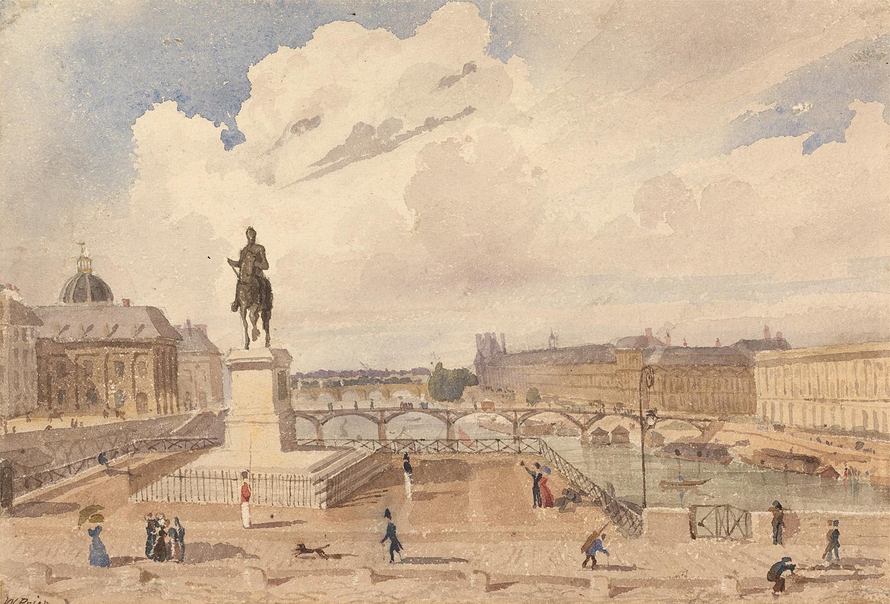 View from the Pont Neuf by William Frederick Lake Price