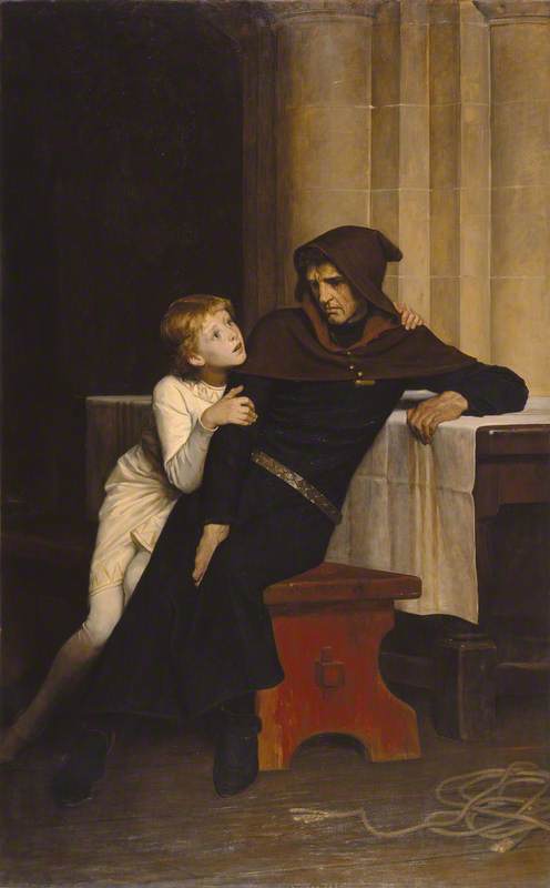 Prince Arthur and Hubert by William Frederick Yeames