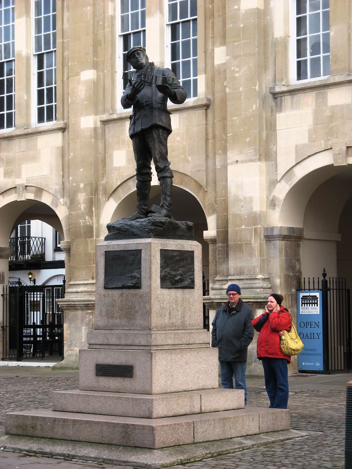 Statue of Charles Rolls by William Goscombe John