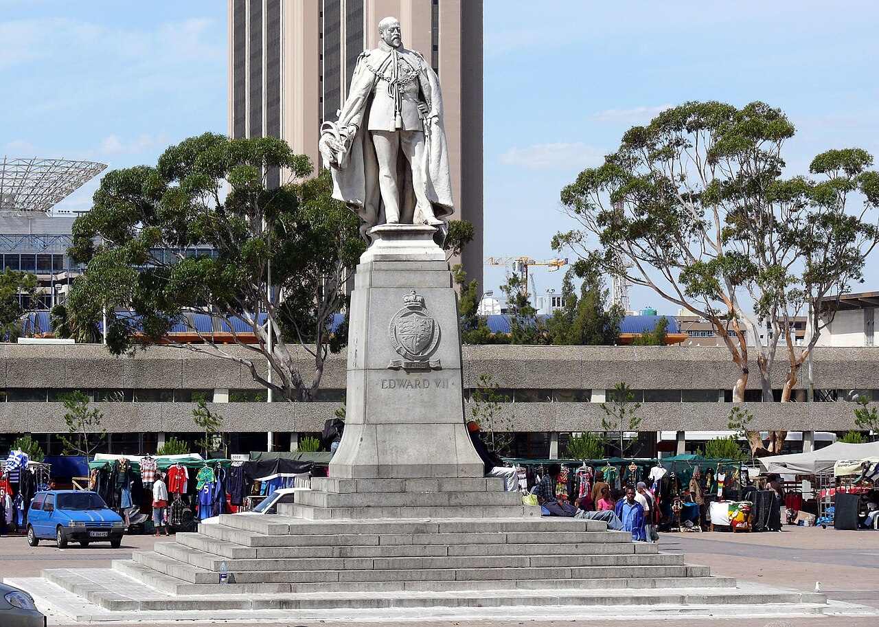 Statue of Edward VII by William Goscombe John