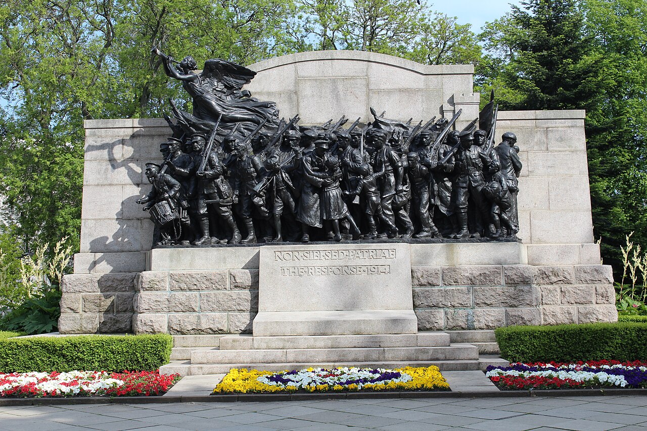 The Response 1914 by William Goscombe John