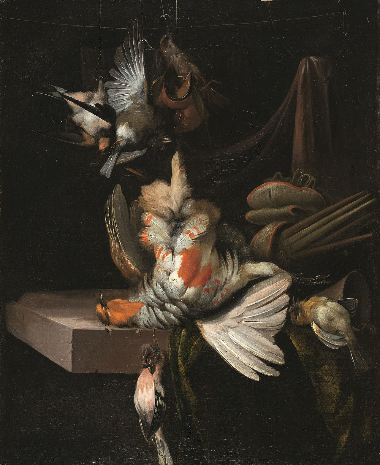 Still Life with Fowl by William Gouw Ferguson