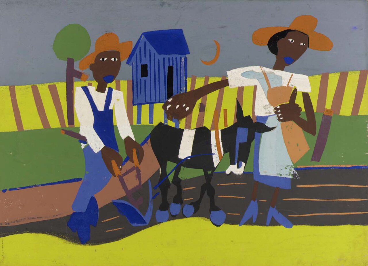 Sowing by William H. Johnson