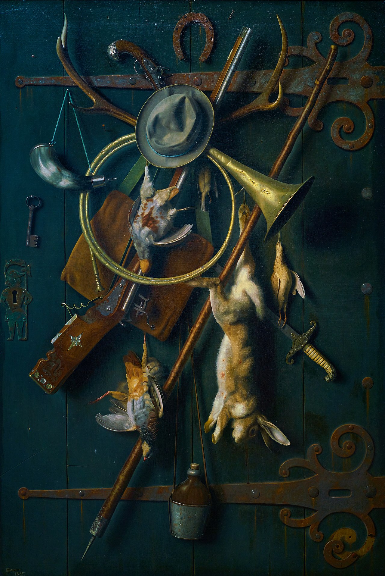 After the Hunt by William Harnett
