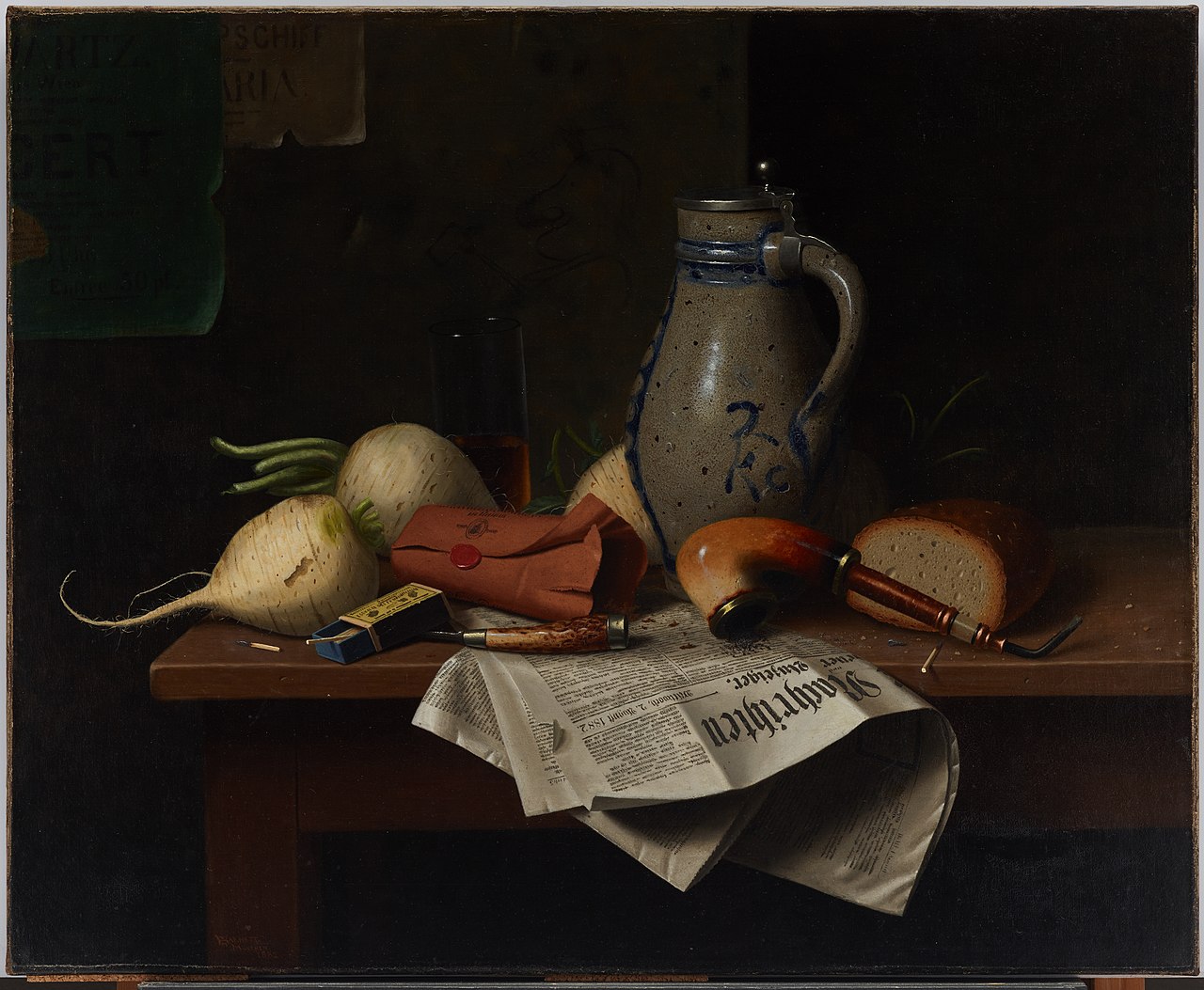 Munich Still Life by William Harnett