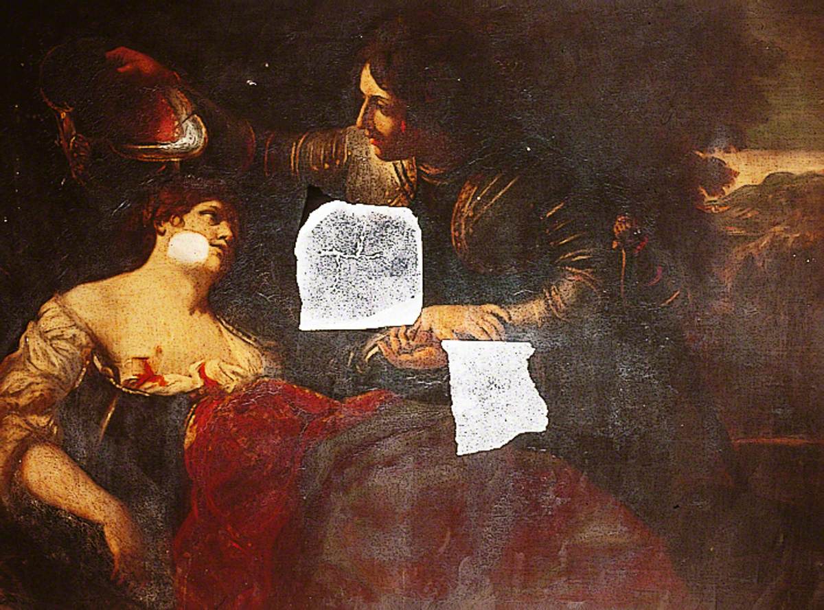 Death of Clorinda (copy of Lodovico Lana) by William Hazlitt