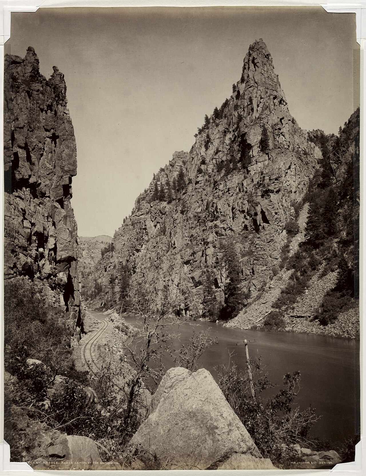 Currecanti Needle, Black Cañon of the Gunnison by William Henry Jackson
