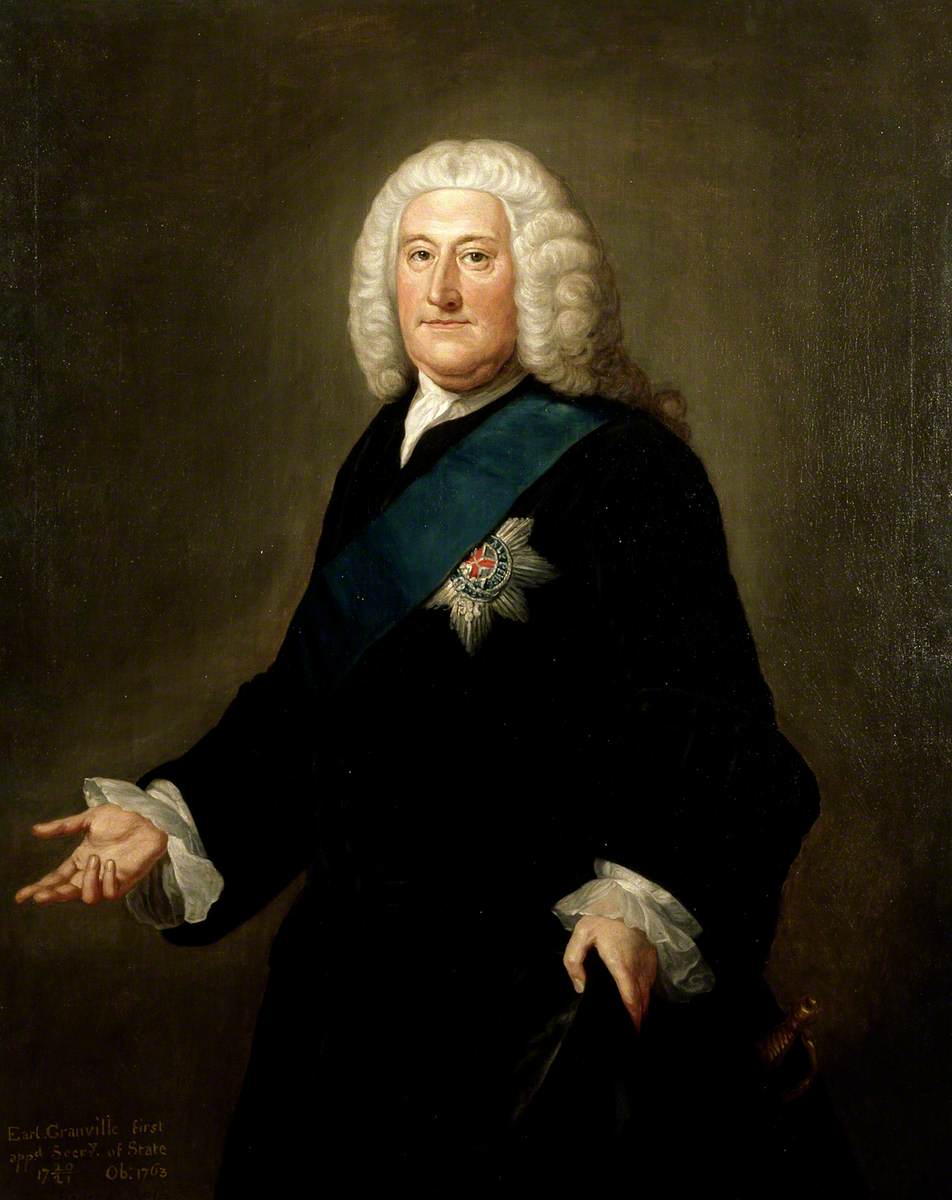John Carteret (1690–1763), 2nd Earl Granville by William Hoare