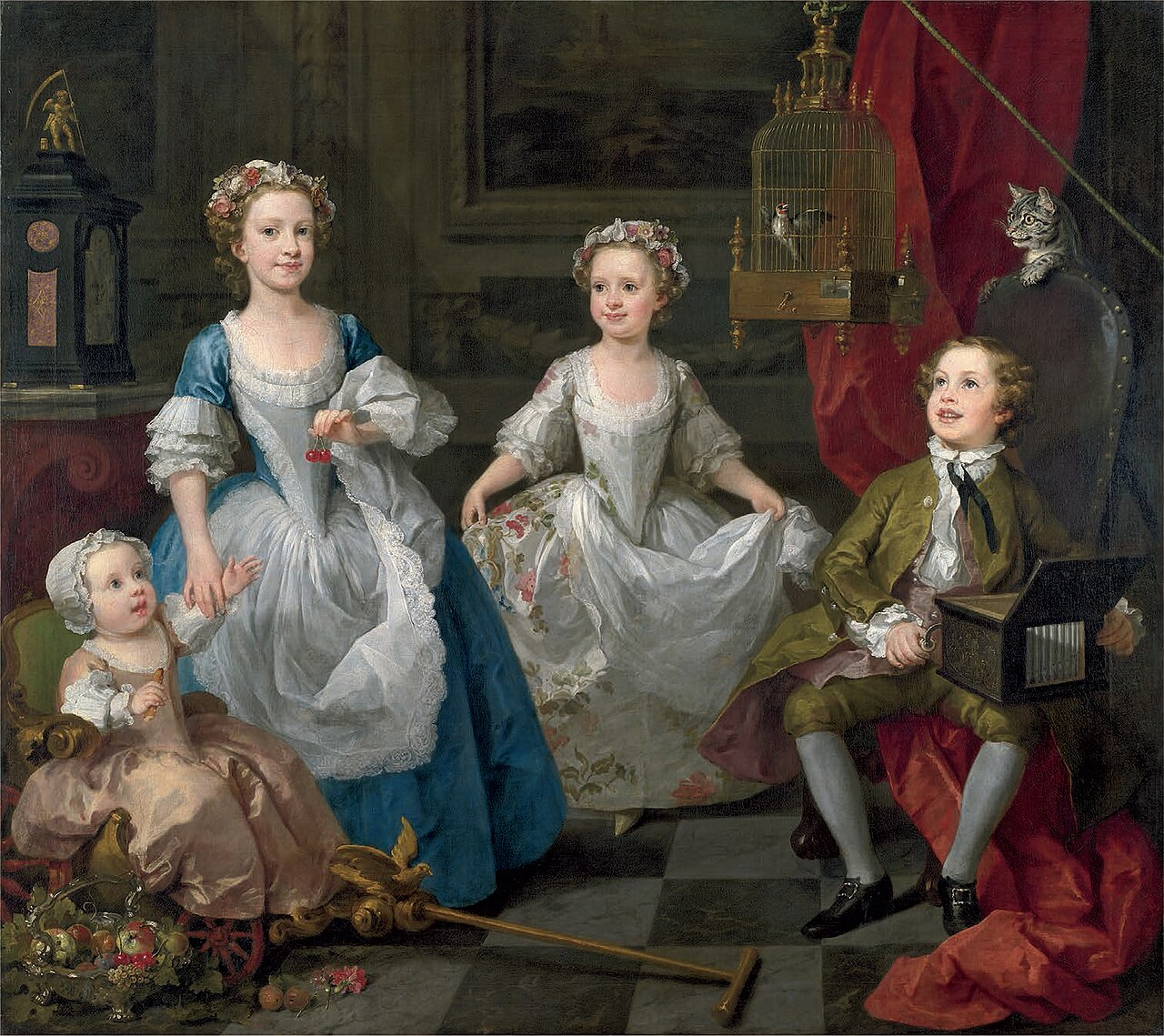 The Graham Children by William Hogarth
