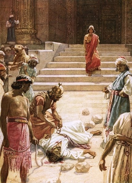 Murder of Zechariah by William Hole