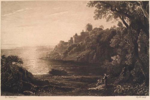 William Brassey Hole - Ravensheugh Castle by William Hole